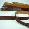 Leren NVA officierskoppel, lengte 110 cm