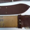 Leren NVA officierskoppel, lengte 110 cm - Afbeelding 2