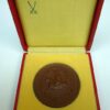 DDR Meissen porseleinen penning ,,Siegel der Stadt Schwerin,,