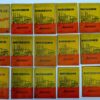 16 x DDR SED boekjes ,,Notizbuch de Agitators,, jaren 50