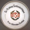 DDR erengeschenk, DTSB bord ,,fur 25 jahrige Funktionarstatigkeit,,