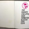 DDR fotoboek ,,Kampfgruppen,,