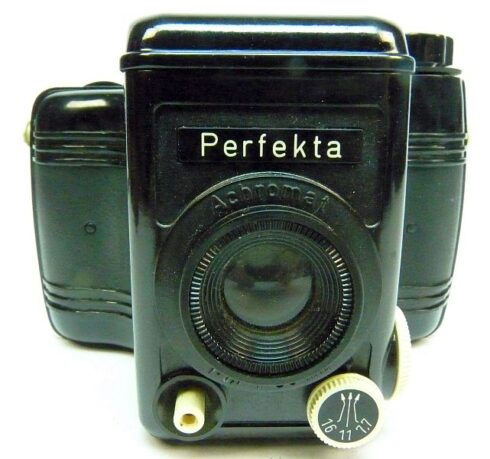 Bakelieten DDR fotocamera Perfekta Achromat - Afbeelding 2