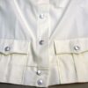 NVA witte dames blouson met korte mouw - Afbeelding 2