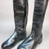 NVA ,,Chroom,, leren officierslaarzen, maat 40,5