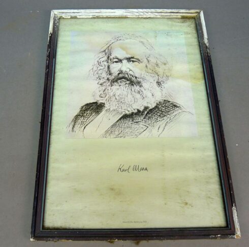 Portret van Karl Marx