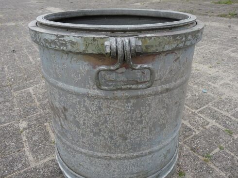 Duitse WW2 Kruitcontainer - Afbeelding 3