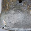 Duitse WO2 helm, bodemvondst, brandweer? - Afbeelding 3
