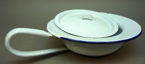 Medische geëmailleerde ondersteek / bedpan