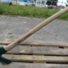 Bijl, 1600 gram, met essenhouten steel