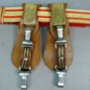 2 stropdassen, paradekoppel, schutzensnur DDR schietvereniging of jagers vereniging - Afbeelding 2
