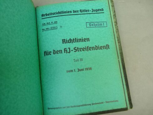 Zeldzame Ingebonden HJ-voorschriften - Afbeelding 15