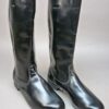 NVA officiers ,,chroom leren,, parade laarzen maat 42,5 (28,5) - Afbeelding 2