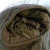 Vintage winterjas / liner met bontkraag, groen - Afbeelding 3