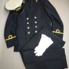 Uniform Koninklijke Marine, jas, broek, pet en handschoenen