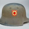 Duitse WW2 M34 Brandweer helm - Afbeelding 3