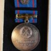 DDR Medaille fur treue dienste im seeverkehrswirtschaft ( Zilver )
