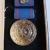 DDR Medaille fur treue dienste in der seeverkehrswirtschaft ( Zilver )