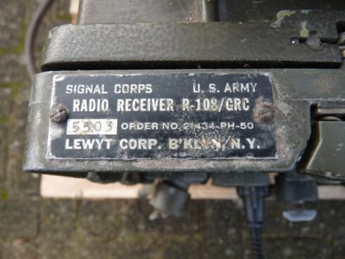 US Army mounting met zenders/ontvangers R-110, RT70, R-108/GRC, Vietnam periode - Afbeelding 15