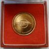 DDR Medaille VEB Autobahnbaukombinat Magdeburg betrieb bruckenbau - Afbeelding 2