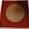 DDR Medaille VEB Landbaukombinat Schwerin Sitz Ludwigslust ( Bruin Meissen ) - Afbeelding 2