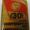 DDR Medaille 30 Jahre kampfgruppen der arbeiterklasse