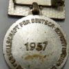 DDR Medaille FDJ JP Johann Gottfried Herder ( Blauw Zilver ) 1957 - Afbeelding 2