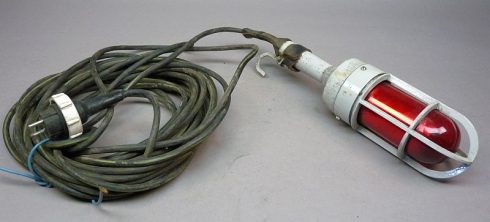 NVA Volksmarine looplamp