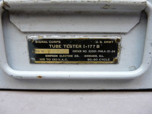 Tube Tester I-177B - Afbeelding 2