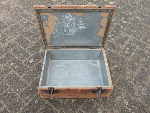 Duitse Munitie Kist Machine Pistole - Afbeelding 8