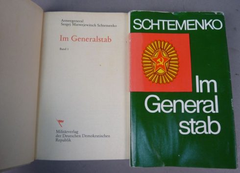 DDR boeken Schtemenko im generalstab ( deel 1+2 ) - Afbeelding 3