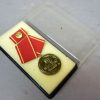DDR Medaille 25 jahre treue dienste kampfgruppen in goud