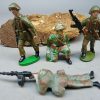 DDR NVA blumentarn camouflage speelgoedsoldaatjes - Afbeelding 2