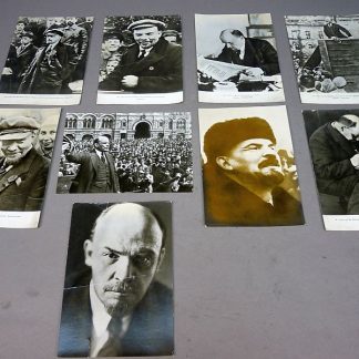 W.I. Lenin, 9 stuks groot formaat propaganda foto's