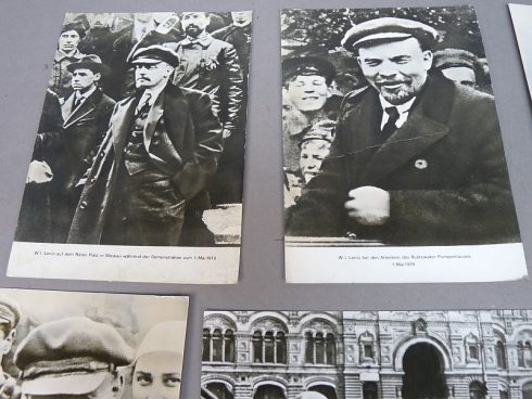 W.I. Lenin, 9 stuks groot formaat propaganda foto's - Afbeelding 4