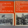 DDR boeken Geschichte der kommunistischen partei der sowjetunion ( Deel 1+2 )