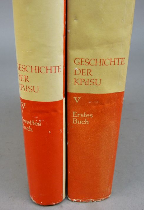 DDR boeken Geschichte der kommunistischen partei der sowjetunion ( Deel 1+2 ) - Afbeelding 5