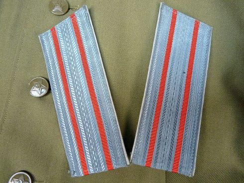 Sovjet schouderstukken, officier luchtstrijdkrachten