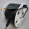 Handhaspel met 50 meter meetkabel / verlengkabel