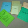 NVA dienstboeken, lot van 7 stuks