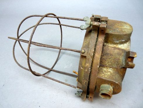 Wehrmacht bunkerlamp, hangend model