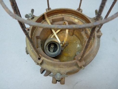Wehrmacht bunkerlamp, hangend model - Afbeelding 2