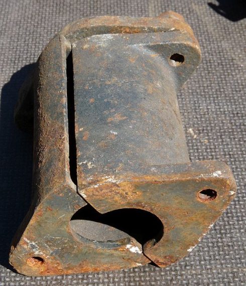 Eind flens voor een bunker stroom of veldtelefoonkabel verdeelkast - Afbeelding 4