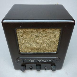 Bakelieten Volksontvanger VE301 Dyn, fabrikant Strassfurther Rundfunk