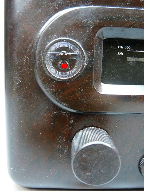 Bakelieten Volksontvanger VE301 Dyn, fabrikant Strassfurther Rundfunk - Afbeelding 9