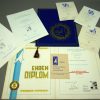 DDR FDJ Oorkonde set VEB BMK Chemie