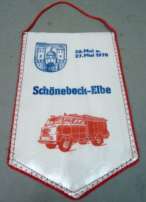 DDR Vaantje Feuerwehrkampfsport Berzik Magdeburg 1978