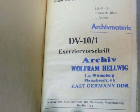 DDR Handboek DV 10/1 Exerziervorschrift 1957 - Afbeelding 5