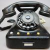 Bakelieten DDR tafeltelefoon, 1959!