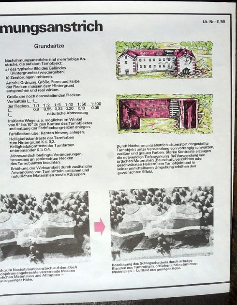 NVA Instructieposter Nachahmungs Anstrich - Afbeelding 3
